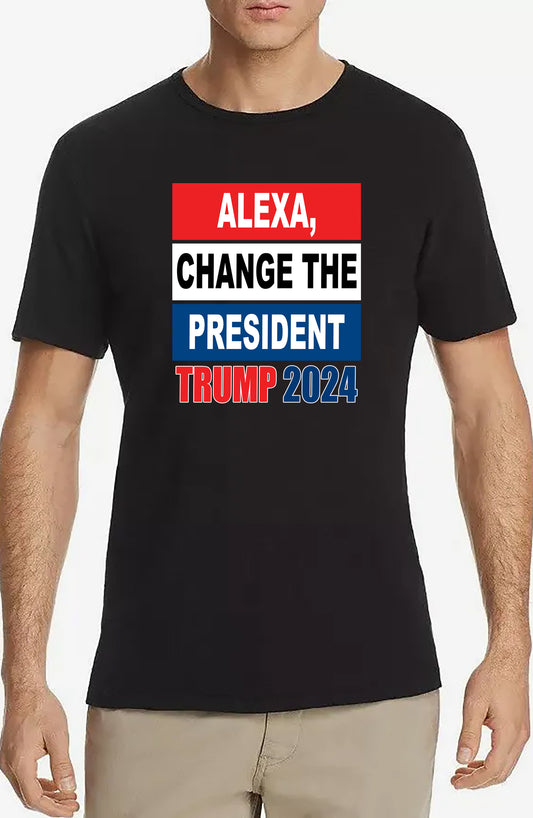 Trump Alexa - Black Shirt