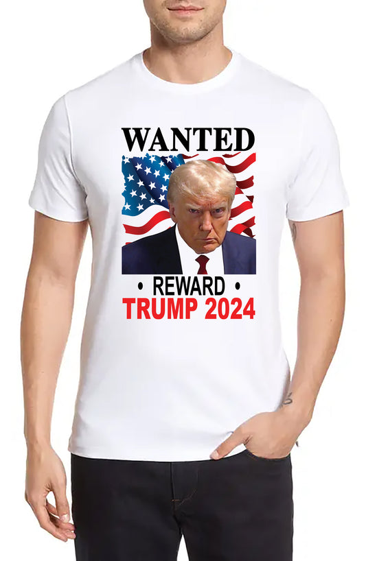 Trump Wanted 2024 - President White Shirt